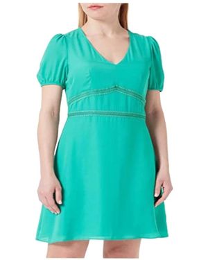Naf Naf Kleedjes ,Groen ,Short Kleedjes - Blauw