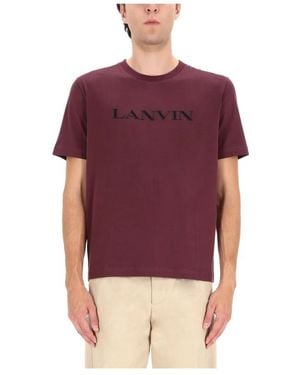 Lanvin T-Shirts - Morado