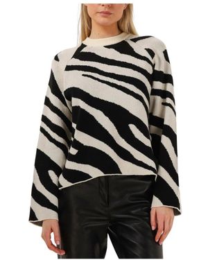 Moves Truien & Vesten ,Veelkleurig ,Zwarte Dania Jumper