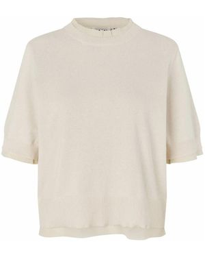 Masai Round-Neck Knitwear - Blanco