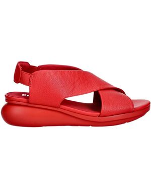 Camper Schoenen ,Rood ,Leer Balloon Sandal