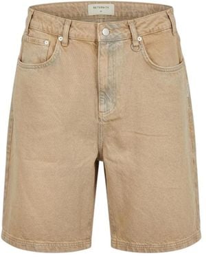 RETERNITY Denim Shorts - Neutro