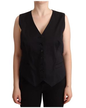 Dolce & Gabbana Vests - Black
