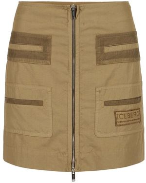 Iceberg Short Skirts - Neutro