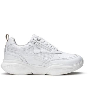 Xsensible Schoenen ,Wit ,Leer Swx 21 Sneakers