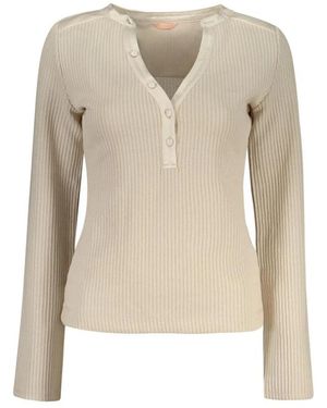 Guess V-Ausschnitt Pullover - Natur