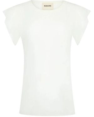 KHAITE Angel Top - Wit