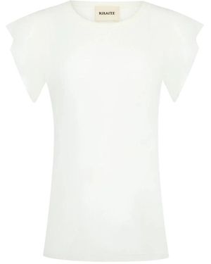KHAITE Angel Top - Wit