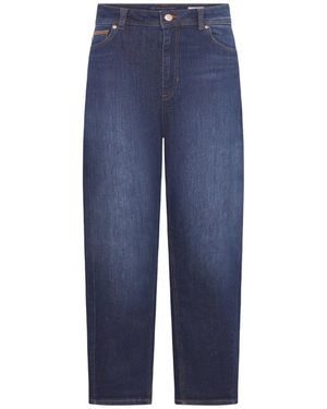 RAFFAELLO ROSSI Relaxed-Fit O-Shape Jeans - Blau