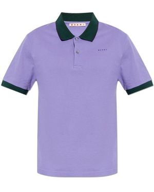 Marni Logo Polo - Paars