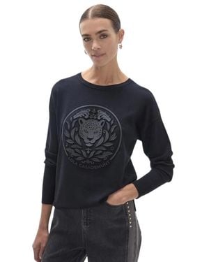 Lola Casademunt Long Sleeve T-Shirts - Blue