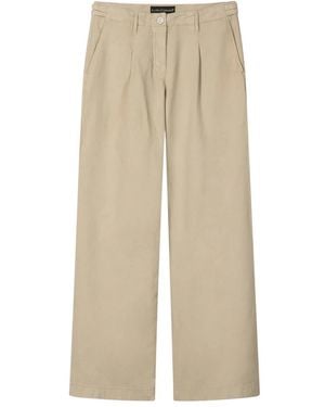 Luisa Cerano Wide Trousers - Natural