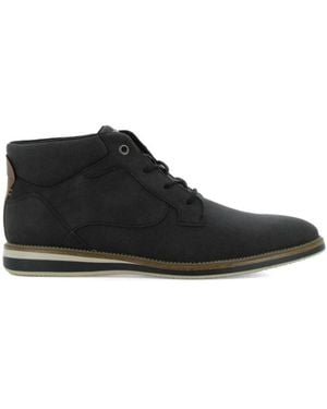 Corina Lace-Up Boots - Black