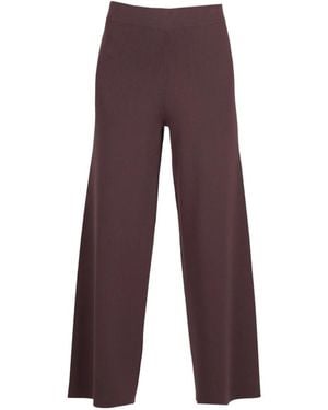 Alpha Studio Wide Trousers - Morado