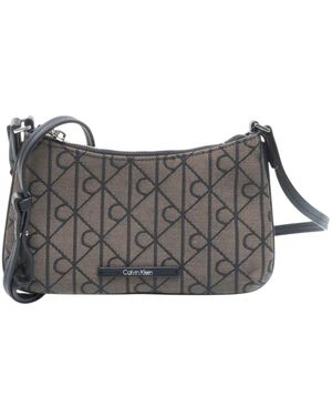 Calvin Klein Cross Body Bags - Gris