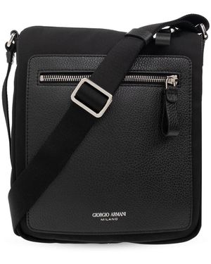 Giorgio Armani Messenger Bags - Black