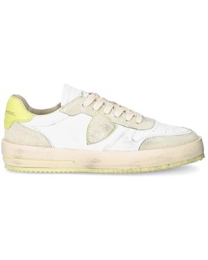 Philippe Model Zapatillas Nice Tennis, Mujer, Talla - Blanco