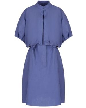 Emporio Armani Short Dresses - Blue