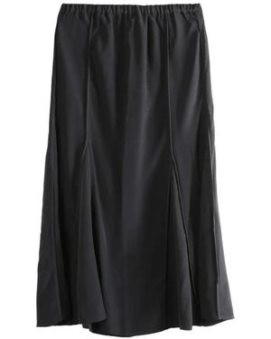 Baserange Rokken ,Zwart ,Leer Ade Skirt