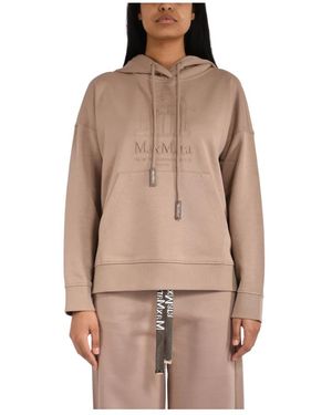 Max Mara Hoodies - Marrón