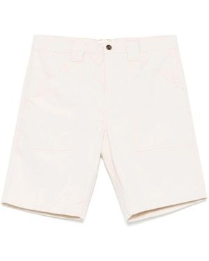 Timberland Shorts Mit Verdecktem Reißverschluss - Weiß