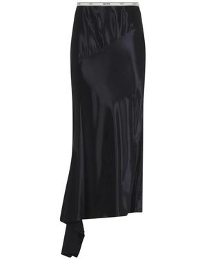 Celine Midi Skirts - Negro