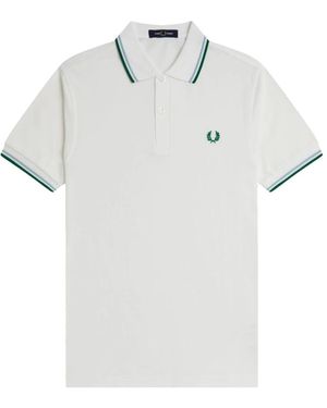 Fred Perry Polo Shirts - White