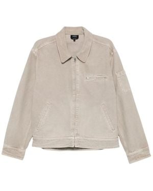 A.P.C. Denim Jackets - Neutro