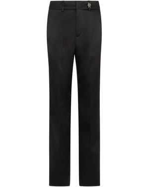 Philipp Plein Straight Trousers - Negro