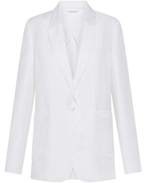 Seventy Leinenmischblazer - Weiß
