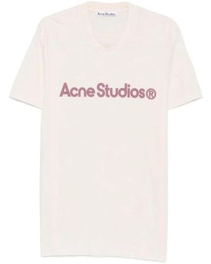 Acne Studios Graphic T-Shirt - Wit