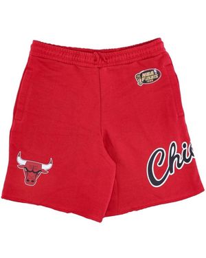 Mitchell & Ness Casual Shorts - Red
