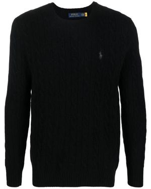 Polo Ralph Lauren Round-Neck Knitwear - Black