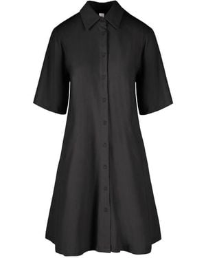 Bomboogie Shirt Dresses - Black