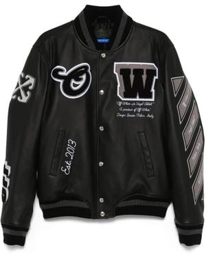 Off-White c/o Virgil Abloh Bomber Jackets - Black