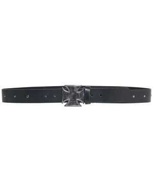 RICHMOND Accessoires ,Zwart ,Riem Met Kruisgesp