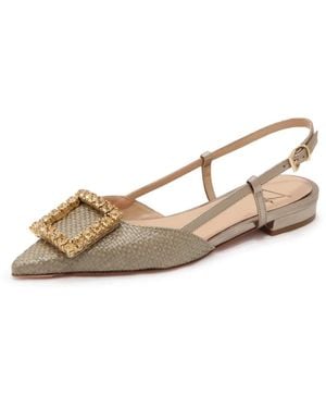 Roberto Festa Ballerina Shoes - Natural