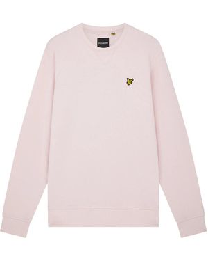 Lyle & Scott Crew Neck Sweatshirt Light - Pink