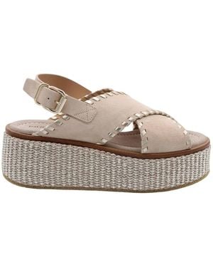 Laura Bellariva Wedges - Gris