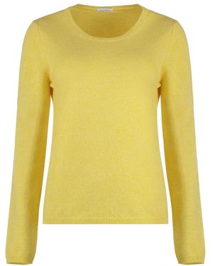 Malo Cashmere Knitwear - Yellow