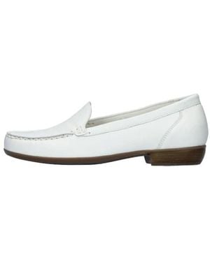 Waldläufer Moccasin Slip-On - Weiß