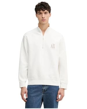 ARMANI EXCHANGE Zip-Throughs - Blanco