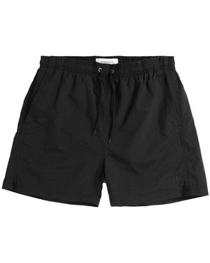 Norse Projects Schwarzer Nylon-Badeanzug
