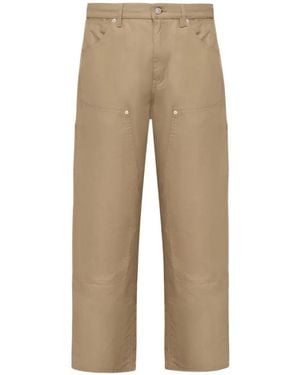 Valentino Garavani Straight Pants - Natural