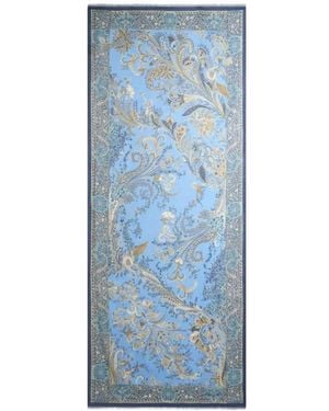 Etro Silky Scarves - Bleu