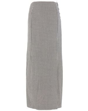 Thom Browne Maxi Skirts - Gray