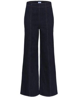 Saint Tropez Wide Jeans - Blu