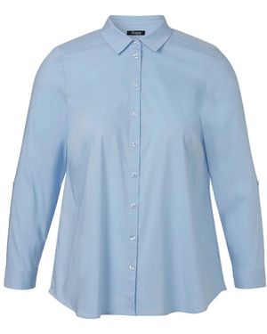 FRAPP Blouse Lange Mouw - Blauw