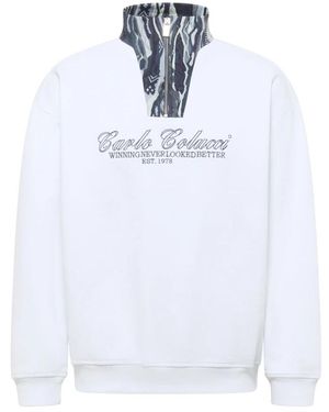 carlo colucci Sweatshirts - White