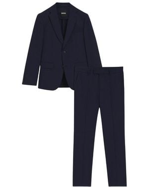 BOSS P-Huge-2Pcs-252 Kostuum - Blauw